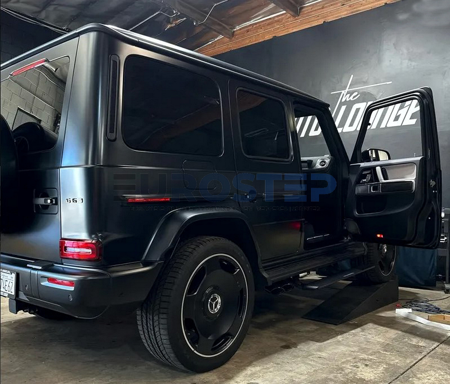 Electric Side Steps for Mercedes G-wagon W463A – Long Version – fits MY 2019–2024 - Image 2